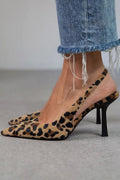 Veda™ Chic Leopard Slingback Heels