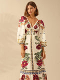 Lillian™ | Floral Holiday Dress