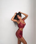Amber™ | Red Desire Lingerie Set