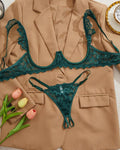Rachel™ | Sexy Lace Lingerie Set with Adjustable Straps