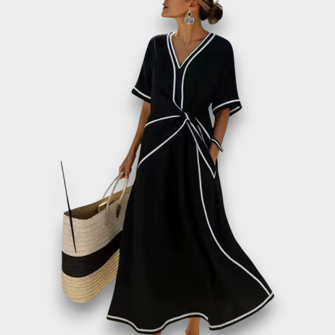 Ema - Striped Summer Dress