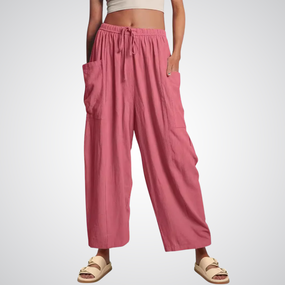 LYNNA™ – Wide-Leg Comfort Trousers