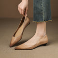 Arla Genuine Leather Ballet Flats