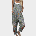 Comfortable Printed Overall