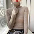 Lenie - Casual Turtleneck Sweater