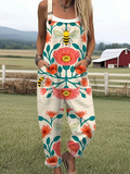 Honey Bloom Overalls