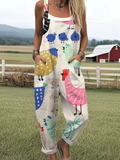 Chicken Chatter Overalls