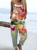 Laura™ - Artistic Bloom Jumpsuit