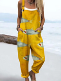 Sunny Swimmer Overalls