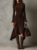 Ella | Drawstring Midi Dress