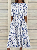 Ayla™ | Coastal Floral Midi Dress