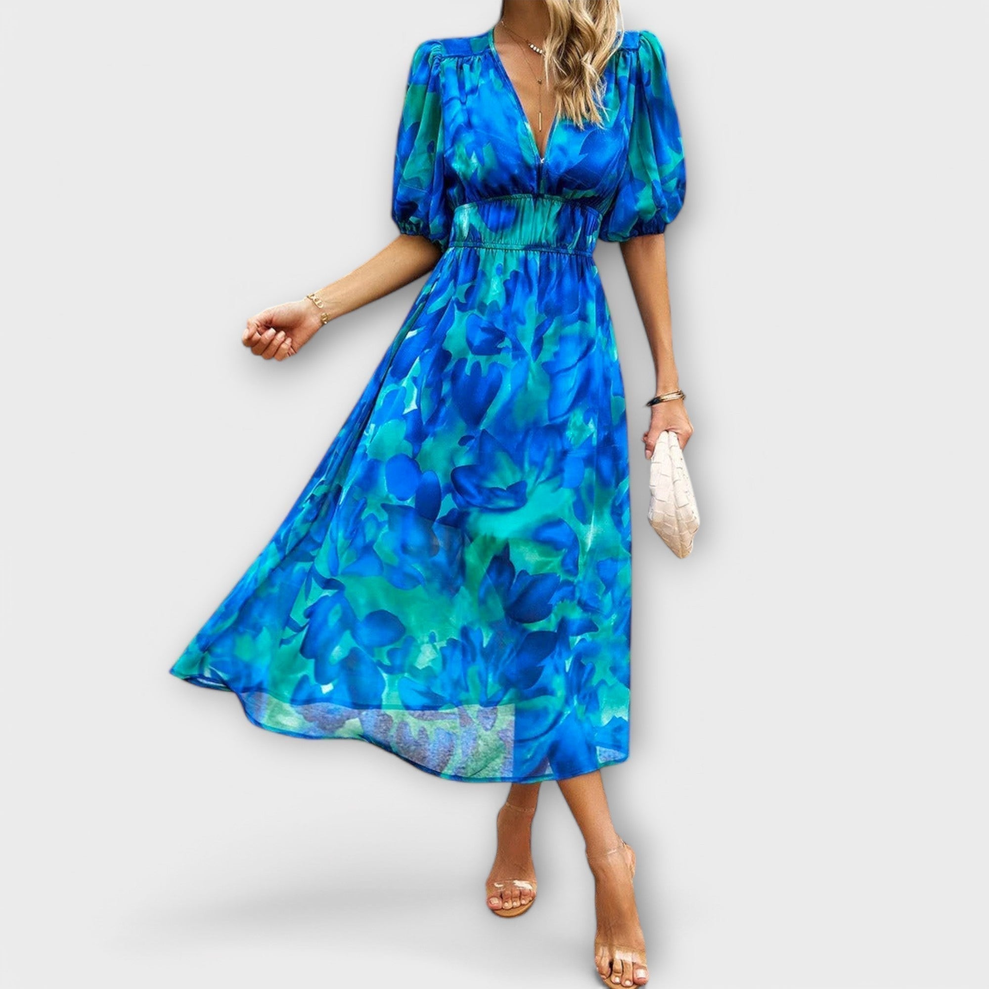 Mathilda - Elegant Midi Dress